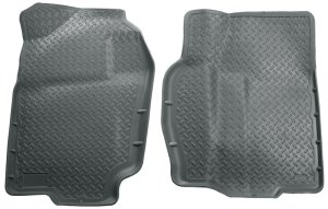 Dodge Ram 1500 Floor Liners - Front - Husky Liners - Classic Style - Gray - `94-`01